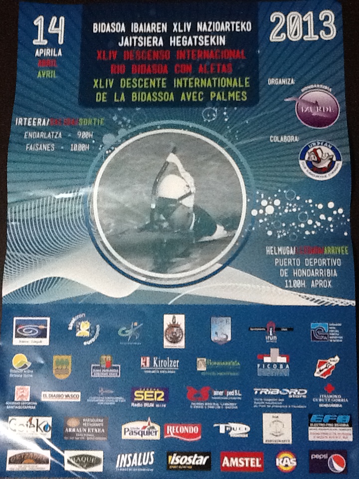 XLIV Descenso Internacional del Río Bidasoa de Natación con Aletas.